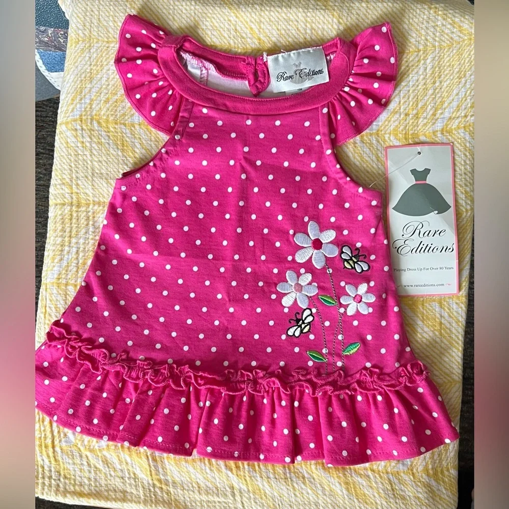 NWT Rare Editions 12 month 2 Piece Outfit Set